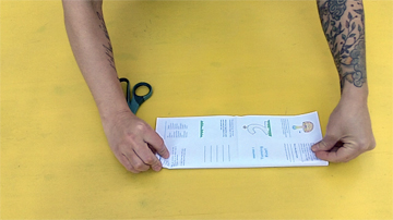 Life Story Folding Instructions